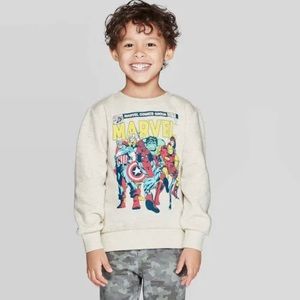 Marvels Boys Crewneck Sweater Size 5T